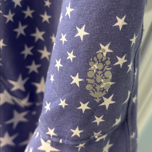 FP Movement Hot Shot Printed Romper in Indigo Stars, size M - Picture 6 of 12